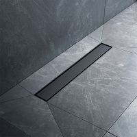 Товар: Душевой лоток AM.PM MasterFlow 50 W01SC-U11-050-04BM с Черной матовой решеткой / под плитку Tile - фото 6 Душевой лоток AM.PM MasterFlow 50 W01SC-U11-050-04BM с Черной матовой решеткой / под плитку Tile — фото 6, Душевые лотки