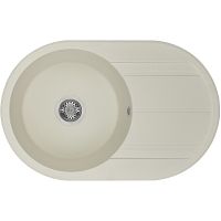 Кухонная мойка Aquaton Амира 78 1A712932AI240 Жемчуг — фото 1, Кухонные мойки