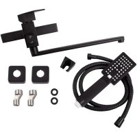 Смеситель для ванны Viko V-7745 универсальный Черный матовый — фото 5, Смеситель для ванны