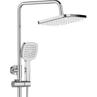 Товар: Душевая система Orange T02S4-912cr Хром - фото 2 Душевая система Orange T02S4-912cr Хром — фото 2, Душевые стойки