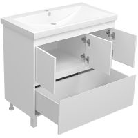 Тумба с раковиной Misty Алиса 90 УТ000011238 Белая — фото 5, Тумбы с раковиной