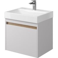 Товар: Тумба под раковину Creto Etna 60 4-1077W подвесная Белая - фото 2 Тумба под раковину Creto Etna 60 4-1077W подвесная Белая — фото 2, Мебель для ванной