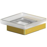 Мыльница Whitecross Cubo gold CU2420GL Золото — фото 1, Мыльницы