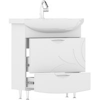 Товар: Тумба под раковину Volna Adel 70.2Y tnADEL70.2Y-01 Белая - фото 2 Тумба под раковину Volna Adel 70.2Y tnADEL70.2Y-01 Белая — фото 2, Мебель для ванной