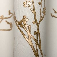 Обои Andrea Rossi Spectrum Pro 54386-1 Винил на флизелине (1,06*10) Белый/Золото, Листья/Рогожка — фото 2, Обои для стен