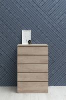 Комод Aquanet Сканди 80 302545 Дуб эдгрейн — фото 6, Комоды и тумбы для ванной комнаты