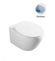 Унитаз Vincea Felice VT1-25 подвесной Белый с сиденьем Микролифт — фото 2, Унитазы