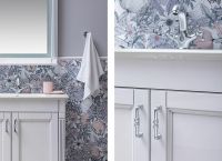 Тумба с раковиной Aquanet Селена 105 233695 Белая Патина серебро — фото 9, Тумбы с раковиной