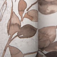 Обои детские Alessandro Allori Dolce Vita 2402-3 Винил на флизелине (1.06*10,05) Белый/Розовый/Коричневый, Листья — фото 2, Обои для стен