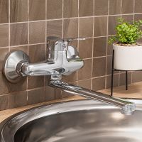 Смеситель для кухни Ростовская Мануфактура Сантехники SL86-005 Хром — фото 5, Смесители