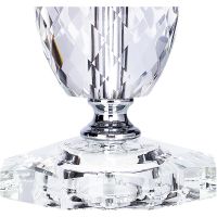 Настольная лампа Artelamp Azalia A4019LT-1CC Белая Прозрачная Хром — фото 2, Настольные лампы