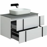 Товар: Тумба под раковину Allen Brau Reality 90 1.32006.WM подвесная Белая матовая - фото 14 Тумба под раковину Allen Brau Reality 90 1.32006.WM подвесная Белая матовая — фото 14, Тумбы под раковину