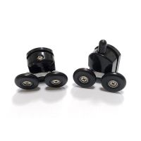 Душевой уголок Abber Schwarzer Diamant 140х80 AG30140BH-S80B профиль Черный стекло прозрачное — фото 3, Прямоугольные душевые уголки