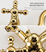 Душевая система Gappo G89-6 G2489-6 Золото — фото 7, Душевые стойки