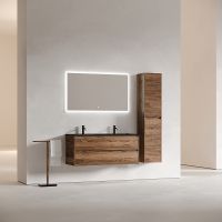 Тумба под раковину Sancos Libra 120 LB120-2ECH подвесная Дуб чарльстон — фото 15, Тумбы под раковину