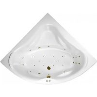 Акриловая ванна Excellent Konsul 150x150 WAEX.KON15.ULTRA.BR с гидромассажем — фото 1, Ванны