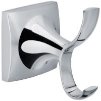 Двойной крючок Grampus Ocean GR-2005 Хром — фото 1, Крючки для полотенец