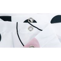 Шторка для ванны Fixsen Design Africa FX-2510 180х200 Белая с животными — фото 4, Аксессуары для туалета