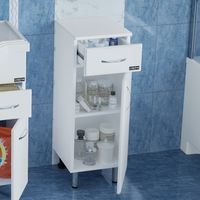 Тумба СанТа Стандарт 30 Белая — фото 2, Комоды и тумбы для ванной комнаты