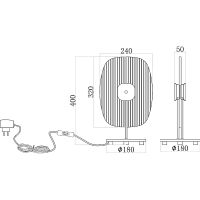 Товар: Настольная лампа Maytoni Modern Eclipse MOD152TL-L1BK Прозрачная Черный - фото 4 Настольная лампа Maytoni Modern Eclipse MOD152TL-L1BK Прозрачная Черный — фото 4, Настольные лампы