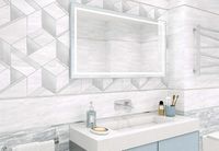 Керамическое панно AltaCera Interni Silver S/2 SW9INR15 50х50 см — фото 4, Керамическая плитка