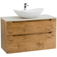 Тумба под раковину BelBagno Etna-H60 100 ETNA-H60-1000-2C-SO-RN-P подвесная Rovere Nature — фото 4, Тумбы под раковину