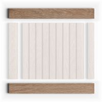 Товар: Финишный молдинг HIWOOD LF1 BR416 2700x50x17 мм - фото 2 Финишный молдинг HIWOOD LF1 BR416 2700x50x17 мм — фото 2, Панели