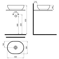 Товар: Раковина-чаша Bien Motto 50 MTLG05001FD0T1000 Бирюзовая матовая - фото 2 Раковина-чаша Bien Motto 50 MTLG05001FD0T1000 Бирюзовая матовая — фото 2, Раковины