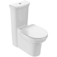 Унитаз компакт Jacob Delafon Cleo 1889 UJAC102-0 без бачка и сиденья — фото 1, Напольные унитазы