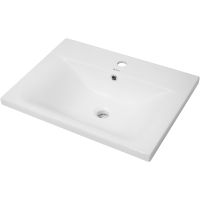 Товар: Тумба с раковиной Misty Лаки 60 УТ000024248 Белая глянцевая - фото 6 Тумба с раковиной Misty Лаки 60 УТ000024248 Белая глянцевая — фото 6, Мебель для ванной