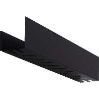 Металлическая полка Aquanet Магнум 60 274182 Черная матовая — фото 3, Полки для ванной и душа