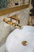 Товар: Смеситель для раковины Boheme Venturo 385 Золото - фото 2 Смеситель для раковины Boheme Venturo 385 Золото — фото 2, Смесители