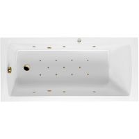 Акриловая ванна Excellent Aquaria 170x75 WAEX.AQU17.RELAX.BR с гидромассажем — фото 1, Ванны