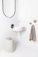 Раковина Ravak Yard 45 C угловая Белая арт-XJX01245000 — фото 6, Мини-раковины