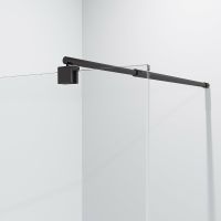 Товар: Душевая перегородка Niagara Nova 120 NG-681-12BLACK профиль Черный стекло прозрачное - фото 2 Душевая перегородка Niagara Nova 120 NG-681-12BLACK профиль Черный стекло прозрачное — фото 2, Душевые перегородки