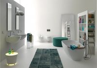 Биде Kerasan Aquatech 372401*1 подвесное Белое — фото 6, Биде