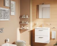 Товар: Комплект мебели для ванной Vitra Mia 60 75021 подвесной Белый глянцевый - фото 4 Комплект мебели для ванной Vitra Mia 60 75021 подвесной Белый глянцевый — фото 4, Мебель для ванной