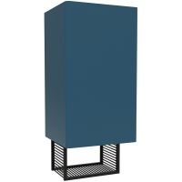 Подвесной шкаф Creavit Zeon 40 ZE2070.00.MM Синий — фото 1, Мебель для ванной