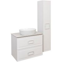 Товар: Тумба под раковину La Fenice Cubo 80 подвесная Белая матовая арт-FNC-01-CUB-B-80-2 - фото 7 Тумба под раковину La Fenice Cubo 80 подвесная Белая матовая арт-FNC-01-CUB-B-80-2 — фото 7, Тумбы под раковину