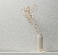 Обои Milassa Iceland ICE4 001/1 Флизелин (1*10,05) Серый/Бежевый, Цветы — фото 3, Обои для стен