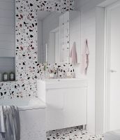 Подвесной шкаф 1MarKa Cube 25 У79533 Белый — фото 4, Мебель для ванной