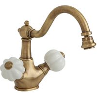 Смеситель для биде Migliore Olivia 18995 Бронза Белый — фото 1, Смесители для биде