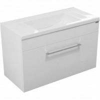 Тумба с раковиной Эстет Elin 80 ФР-00003349 подвесная Белая — фото 1, Тумбы с раковиной