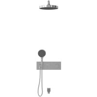 Душевая система Vincea Inspire VSFW-432TI2CH с термостатом Хром — фото 2, Встраиваемые душевые комплекты