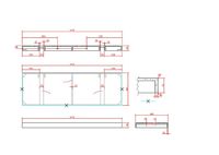 Товар: Столешница под раковину Boheme Armadi Art Flat 140 869-140-NM Черный мрамор - фото 5 Столешница под раковину Boheme Armadi Art Flat 140 869-140-NM Черный мрамор — фото 5, Раковины
