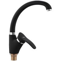 Товар: Смеситель для кухни Frap F4101-11 Черный матовый - фото 1 Смеситель для кухни Frap F4101-11 Черный матовый — фото 1, Смесители для кухни