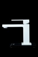 Товар: Смеситель для раковины Boheme Qubic 471-MW Белый матовый - фото 2 Смеситель для раковины Boheme Qubic 471-MW Белый матовый — фото 2, Смесители