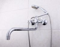 Смеситель для ванны Frap H18 F2618 универсальный Хром — фото 4, Смеситель для ванны