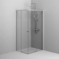 Товар: Душевой уголок AM.PM X-Joy 100х80 W94G-403-10080-MТ профиль Хром матовый стекло прозрачное - фото 10 Душевой уголок AM.PM X-Joy 100х80 W94G-403-10080-MТ профиль Хром матовый стекло прозрачное — фото 10, Душевые уголки