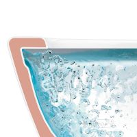 Унитаз Villeroy&Boch O.Novo 5660R001 подвесной без сиденья — фото 4, Подвесные унитазы